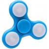 KIK Antistresový Fidget Spinner fluorescenčná 7cm - modrý