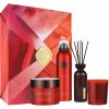 Rituals The Ritual of Ayurveda Large upokojujúca darčeková sada sprchová pena 200 ml + telový krém 200 ml + vonná sviečka 140 g + vonné minityčinky 70 ml