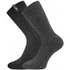 ALJAŠKA silné thermo pletené ponožky VoXX Antracit 35-38 1 pár