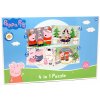 Puzzle Toy Universe 72 dielikov 4 v 1 Puzzle Prasiatko Peppa
