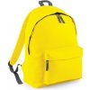 BagBase Batoh BG 125, módní, 18l COT520125t9299-yellow/grap UNI Žlutá/šedá