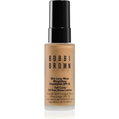 Bobbi Brown Mini Skin Long-Wear Weightless Foundation dlhotrvajúci make-up SPF15 Warm Natural 13 ml