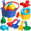 Vedierko MalPlay súprava na piesok 10 ks
