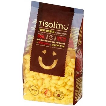 Risolino rýžové bezlepkové těstoviny Premium kolínka 300g