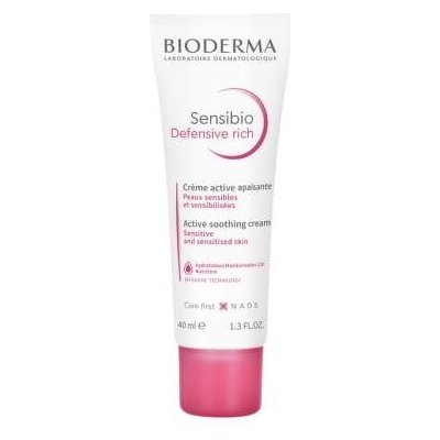 BIODERMA Sensibio defensive rich krém s výživnou textúrou 40 ml