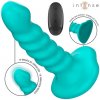 Intense Buffy Spiral Design Vibrator with Remote S Blue