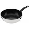 Kolimax KOLIMAX CERAMMAX PRO COMFORT WOK 26 cm s rukoväťou, vysoký, čierny GRANIT