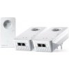 Sieťový rozvod LAN po 230V Devolo Magic 1 WiFi 2-1-3 Multiroom Kit (D 8371) biely