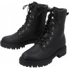 esmara dámske šnurovacie čižmy čierna