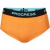 PROGRESS Dámske merino nohavičky MA KLHZ 125 Oranžová Čierna Tyrkysová