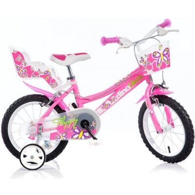 Dino-Bikes DINO Bikes - Dětské kolo 14" růžové
