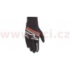rukavice REEF, ALPINESTARS (černá/bílá/červená fluo, vel. S)