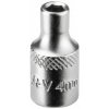DEMA Nástrčkový kľúč / orech krátky 4 mm 1/4