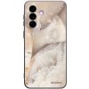 Picasee silikónový čierny obal pre Samsung Galaxy A57 5G - Cream marble