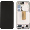Samsung Galaxy S23 5G (SM-S911B) LCD displej + dotyková plocha + rám krémová - originál GH82-30480B, GH82-30481B