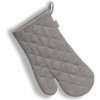 KELA Chňapka rukavice do rúry Puro 55% bavlna/45% ľan šedá 31,0 x 18,0 cm