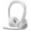 Bezdrôtové slúchadlá Logitech Zone 300 Off-white (981-001417)
