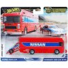 HOT WHEELS Team Transport #73 HRV44 '94 Nissan 300 ZX GTS & Euro Hauler