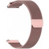 Techsuit - Watchband 18mm (W009) remienok pre Huawei Watch GT 4 (41 mm) / W1 / Honor Watch S1 / Garmin Venu 2S / Vivoactive 4S – ružový KF2331227