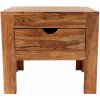 indickynabytok.sk - Nočný stolík Amba 45x40x40 z indického masívu palisander
