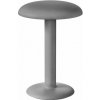 Flos Prenosná stolná lampa Gustave, raw aluminum 09.8405.VL
