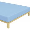 TipTrade s.r.o. Jersey prestieradlo Svetlo Modré Varianta: Veľkosť: 90x200 cm