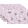 Clayre & Eef Textilné prestieranie Lavander Garden (sada 6ks) 48x33 cm