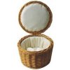 SAHM Košík Rattan s textilnou vložkou na vajcia priemer 26cm výška 17cm 100002273