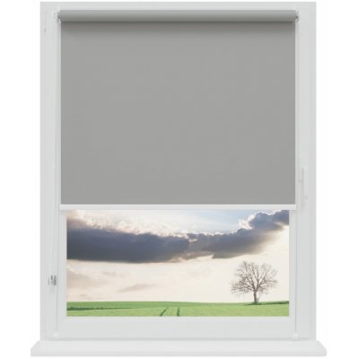 Dekodum Neinvazívna zatemňovacia roleta Grey 69 x 150 cm