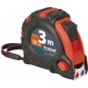 Meter zvinovací 3m pogumovaný s magnetom, 3x brzda, šírka pásu 19mm 3123 EXTOL