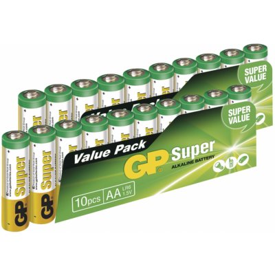 GP Super Alkaline AA 20ks 1013200210