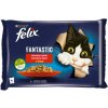 Felix Fantastic kapsičky pre mačky králik, jahňacie v želé 4x 85 g
