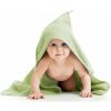 Detská osuška Bellatex Froté osuška s kapuckou - 80 x 80 cm - svetlo zelená (4133)