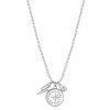 Brosway Oceľový náhrdelník s príveskami chakra BHKL05EN