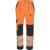 CERVA MAX NEO HV LADY / Dámske HI-VIS pracovné nohavice do pása, s reflexnými pruhmi - HV oranžová 34