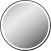 Okrúhle zrkadlo s osvetlením v ráme form&style SABA Ø 80 cm s dotykovým senzorom s ochranou proti zahmlievaniu IP 44
