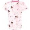 Dievčenské tričko s krátkym rukávom Baleríny, ružové