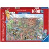RAVENSBURGER Puzzle Mestá sveta: Amsterdam 1000 dielikov