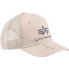 Alpha Industries Basic Trucker Cap šiltovka j.stream white Farba: béžová, Veľkosť: Unisex