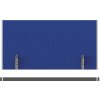 Hobis Paraván na hranu stola Akustik, 160 cm, modrý