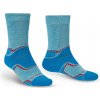 Pánské turistické ponožky Bridgedale Hike Midweight Merino Performance Boot blue - M (6-8,5) / EU 40-43 / 24,5-27 cm