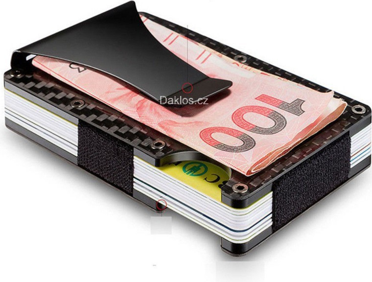 Karbónová mini peňaženka Carbet carbon s klipom od 27,2 € - Heureka.sk