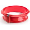 Forma na pečenie LEKUE Silikónová nádoba na pečenie na tortu Springform Mould 23 cm | červená (2412323R01M017)