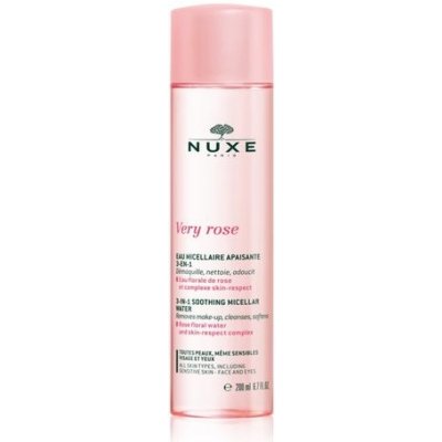 Nuxe Very Rose 3-In-1 Soothing Micellar Water - Upokojujúca micelárna voda na tvár a oči 100 ml
