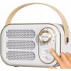 PRENOSNÉ RETRO FM Rádio do kuchyne s Bluetooth, USB, SD, MP3 a AUX