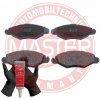 Sada brzdových platničiek kotúčovej brzdy MASTER-SPORT GERMANY 13046039752N-SET-MS