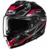 Motocyklová prilba HJC I71 ZEST BLACK/RED S + DARČEKY