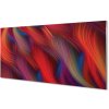 Nástenný panel Farebné pruhy fraktály 100x50 cm