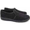 Sieťované mokasíny čierne (45)