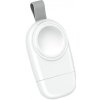 3W USB bezdrôtová nabíjačka pre Apple Watch, biela